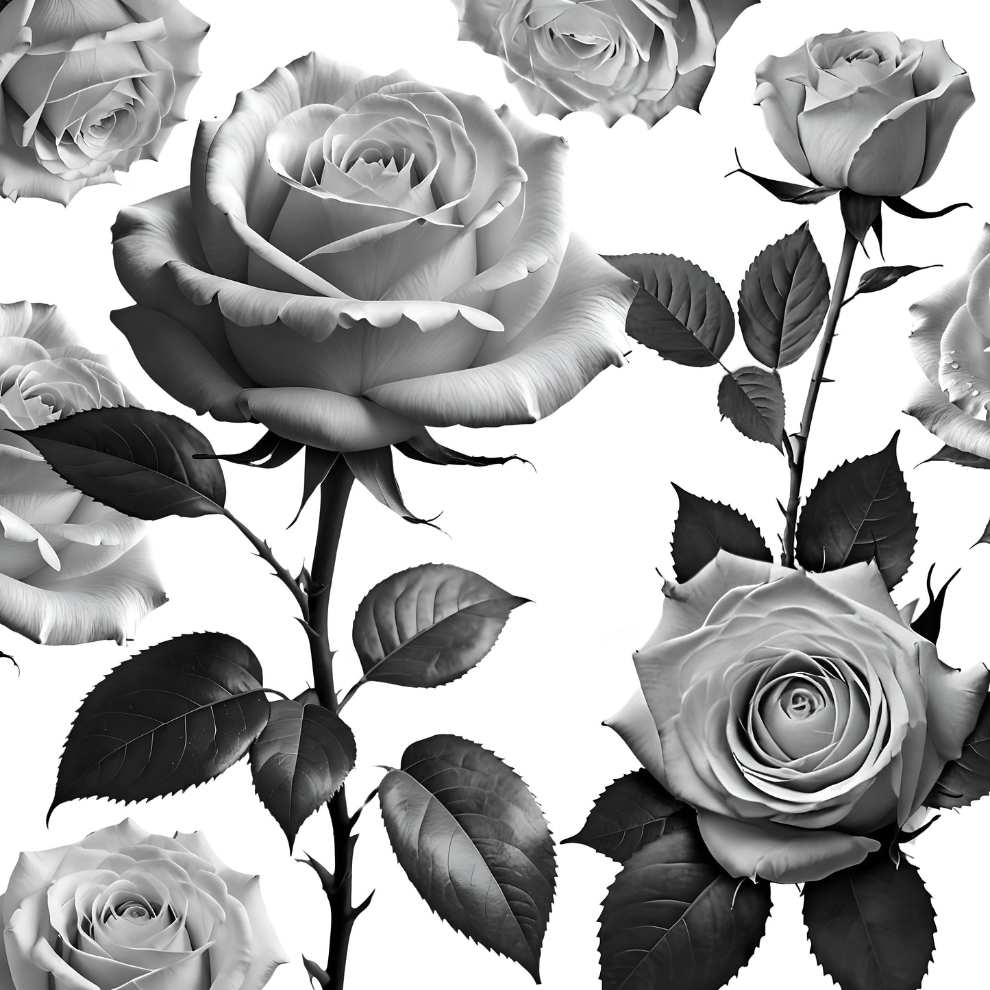 Realism Roses, 60 Procreate Brushes