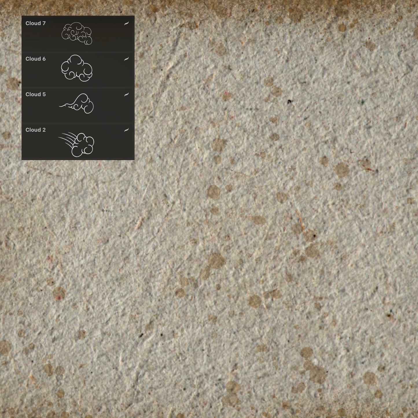 109 classic tattoo flash stamps – roses, skulls, daggers, bulldog, shark, panther for Procreate