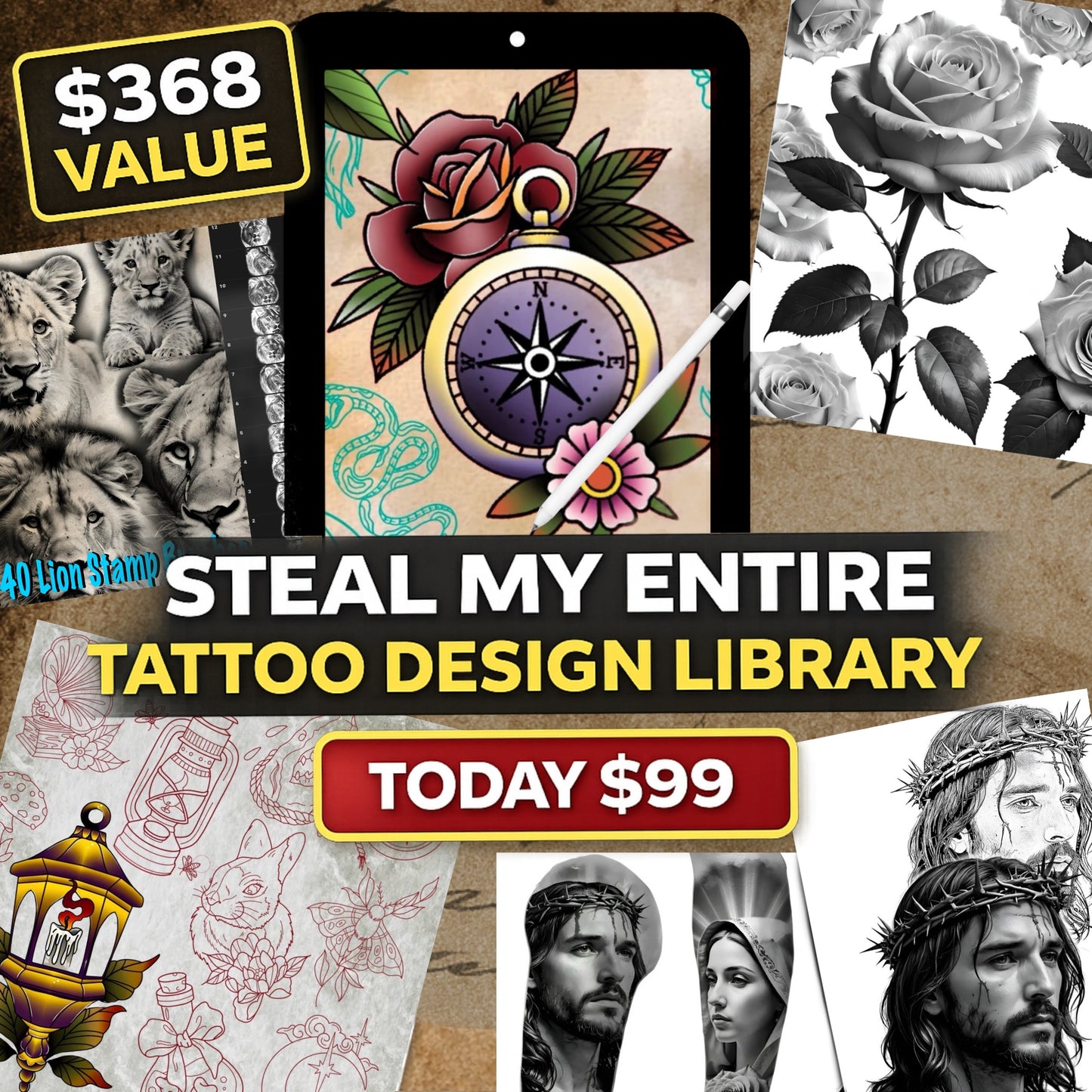 Ultimate Tattoo Artist Mega Bundle